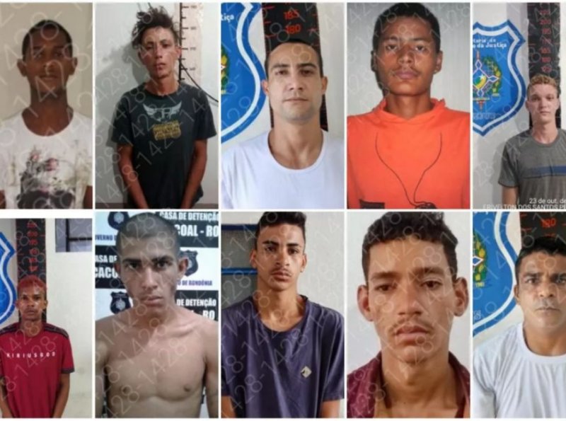 Pelo menos 13 detentos fogem da Casa de Detenção em Pimenta Bueno