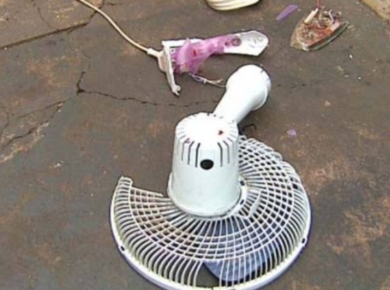 Jovem quebra ventilador após mãe não permitir sua saída de casa em Ji-Paraná