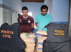 SÃO MIGUEL - PM e PC acabam com a Páscoa de traficantes e apreendem 23,5 Kg de Pasta Base