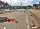 Gari morre esmagado em acidente envolvendo dois caminhões no perigoso cruzamento da Rua T-23 com a Av. Brasil