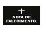 NOTA DE FALECIMENTO – Familiares comunicam a morte de “Maria da Mata”