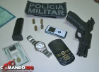 DIFÍCIL DE ACREDITAR – Em Porto Velho, homem é preso com Pistola .40 e disse que a empenhorou de Policial por 04 parangas 