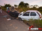 Motorista perde o controle da direção e causa grave acidente na RO 135, em Ji-Paraná