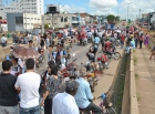 Servidores Estaduais interditam a Ponte do Rio Machado, em Ji-Paraná, por 01 hora