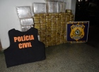 Em fundo falso de carreta, PRF e PC apreendem mais de 200 quilos de cocaína, em Vilhena