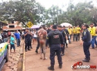 Homem ameaça matar PM’s e acaba ateando fogo em seu próprio corpo, em Porto Velho - VIDEO 