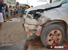 Em Ji-Paraná, motociclista de 18 anos de idade perde a vida ao bater em caminhonete