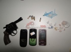 SÃO MIGUEL - PM e PC encontram drogas e arma dentro de 