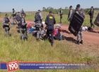 EXCLUSIVO - Assista toda ação da Polícia que resultou na prisão de 53 membros da LCP que invadiram fazenda, em Alvorada do Oeste