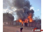 Em Ji-Paraná, casa no bairro Santiago é completamente destruída por incêndio