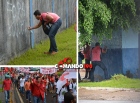 Pichações e discussões marcam a manifestação “Pró-PT”, em Ji-Paraná 