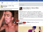 Jovem que supostamente levou garrafada durante Réveillon posta foto com rosto desfigurado e diz que foi agredido por “um policial”; Amiga o incita a matar