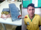 Em Nova Mamoré, PM prende jovem transportando dois quilos de Maconha