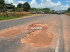 Três dias após a morte do ex-vereador, buracos na BR 364 voltam a causar acidente