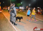 Em Ji-Paraná, 2º Batalhão de Polícia Militar realiza policiamento com cães em praças públicas