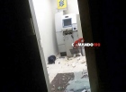 Bandidos tentam explodir caixa eletrônico do Banco do Brasil, no município de Governador Jorge Teixeira