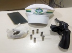 Polícia Militar prende homem armado durante patrulhamento em Ji-Paraná