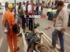 Jovem avança sinal vermelho e colide com outra motocicla no cruzamento do Jeedá, em Ji-Paraná; Um morreu no local