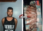 Polícia Civil em Costa Marques prende Perigoso Assaltante com Mandado de Prisão da INTERPOL