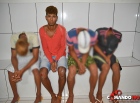 Adolescentes e um jovem de 18 anos são conduzidos para a Delegacia logo após roubar celular com arma de brinquedo, em Ji-Paraná 