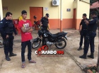 PM recupera duas motocicletas furtadas dentro de “boca de fumo” e prende três pessoas, em Ji-Paraná