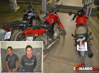 Polícia Militar recupera duas motocicletas roubadas e prende dois suspeitos, em Ji-Paraná