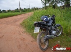 Populares encontram moto roubada parcialmente depenada no bairro Dom Bosco, em Ji-Paraná