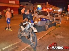 Motocicleta roubada é recuperada após se envolver em  acidente, em Ji-Paraná