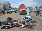 MATÉRIA COMPLETA - Motociclista morre esmagada após bater em carroceria de carreta  na Avenida Transcontinental, em Ji-Paraná