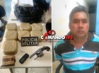 COSTA MARQUES - Droga, arma e celular são apreendidos pela PM entre rios do Vale do Guaporé