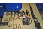 Em São Miguel do Guaporé, Polícia Militar prende foragido da justiça transportando 05 pistolas de uso restrito, um revólver e uma espingarda