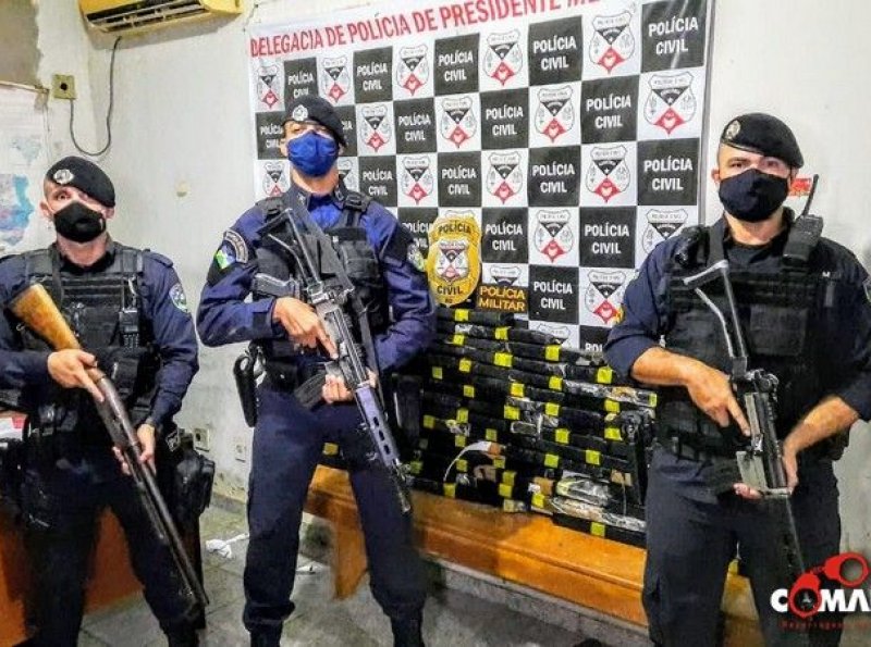 Operação em conjunto entre PM, PC, PRF e Polícia Penal resulta na apreensão de mais de 150 Kg de Maconha e na prisão de irmão da Prefeita afastada de Cacoal