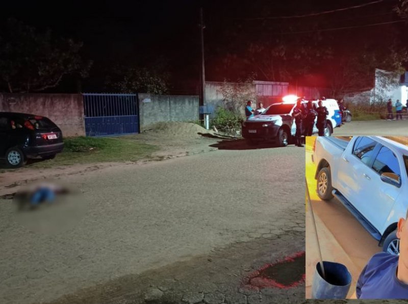 Homicídio choca cidade de Ji-Paraná: Jovem é assassinado na frente de seu pai