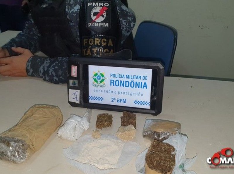 Polícia Militar fecha duas bocas de fumo nesta sexta-feira, em Ji-Paraná