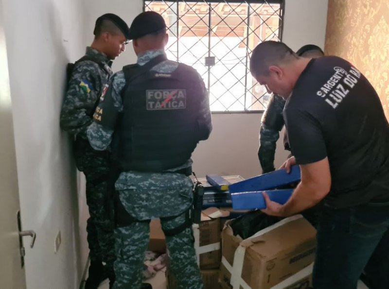 Sargento Luiz do Raio e Força Tática apreendem mais de 300 Kg de Maconha durante campanha eleitoral, em Ji-Paraná