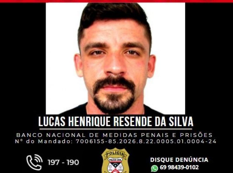 justiça decreta prisão temporária de suspeito foragido investigado por homicídios em ji-paraná