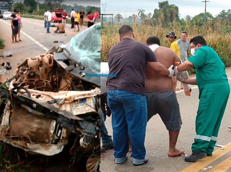 Sobe para quatro as vítimas fatais de acidente na BR-364; identificado um dos motoristas