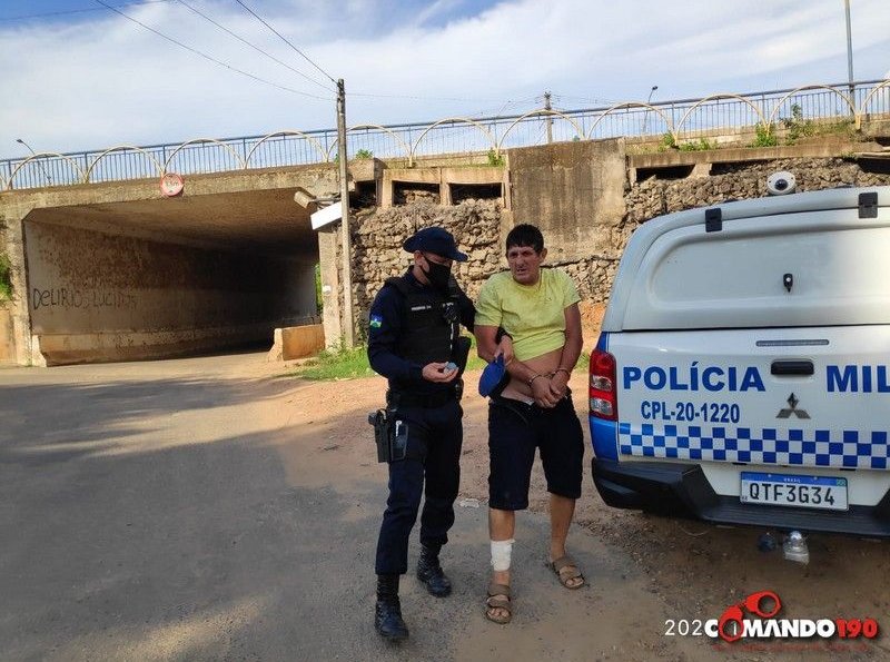 PM prende apenando de Condicional vendendo drogas no Centro de Ji-Paraná