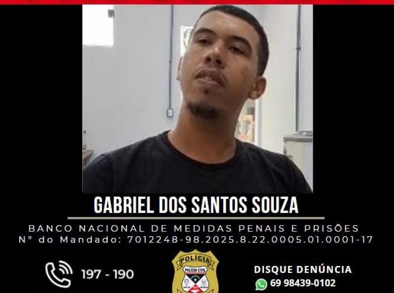 Homem acusado de homicídio está foragido em Ji-Paraná