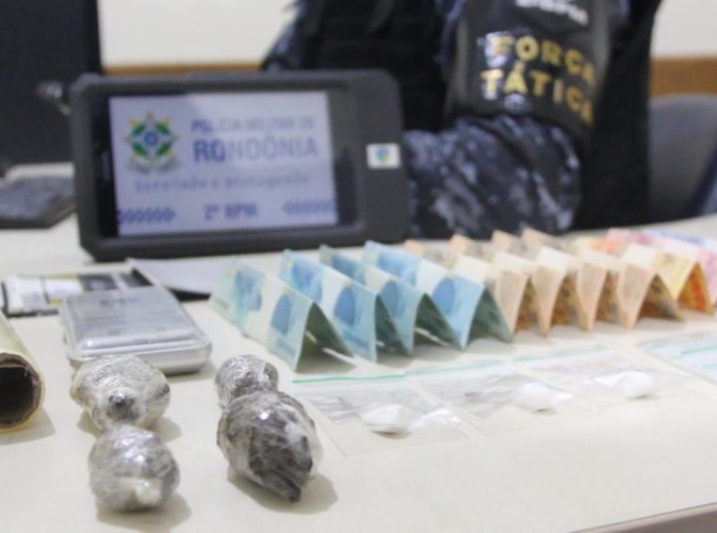 PM prende suspeito que recebia droga através de PIX, em Ji-Paraná