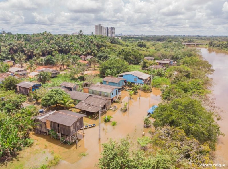 Defesa Civil emite alerta sobre o nível do rio Machado em Ji-Paraná