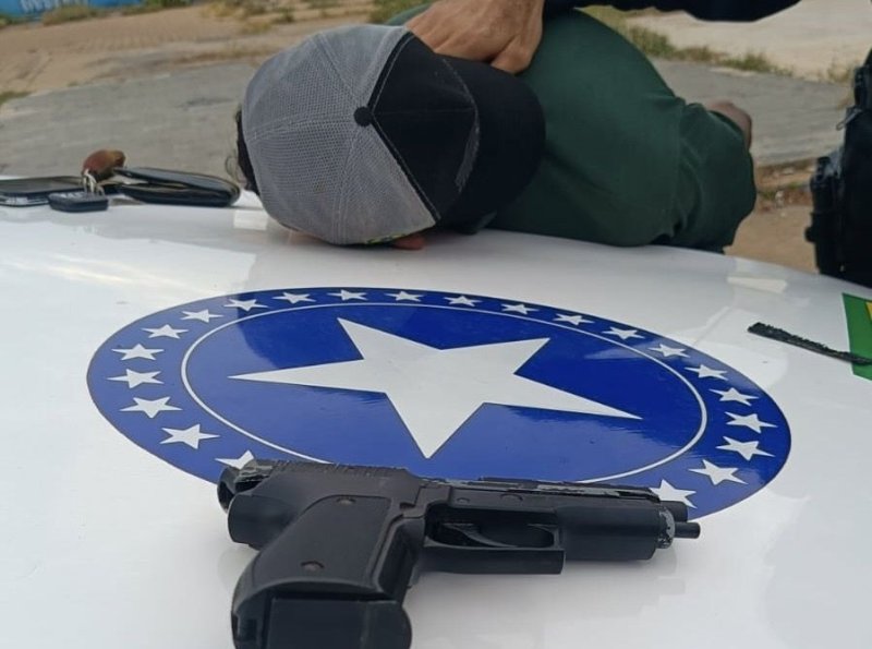 Condutor é abordado com simulacro de arma de fogo e apresenta sinais de embriaguez em Ji-Paraná