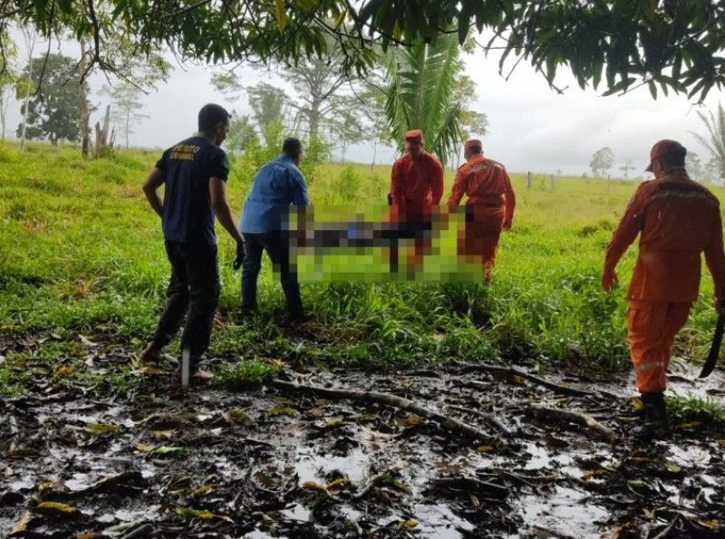 Jaru: Equipe de buscas encontram o corpo de jovem desaparecido enforcado em uma árvore no meio da mata