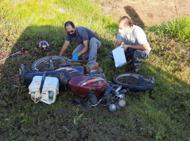 Motociclista é encontrado morto na rotatória do Anel Viário, em Ji-Paraná