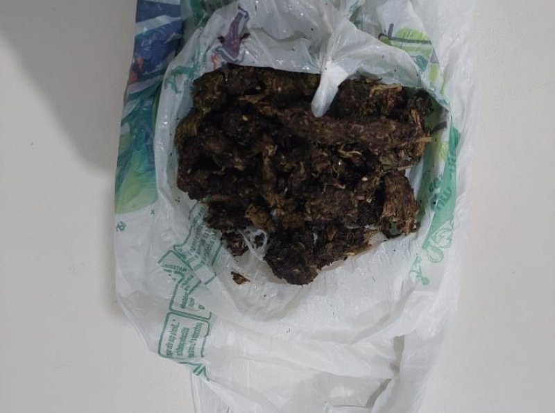 Polícia Militar apreende cerca de 50 gramas de maconha durante abordagem 