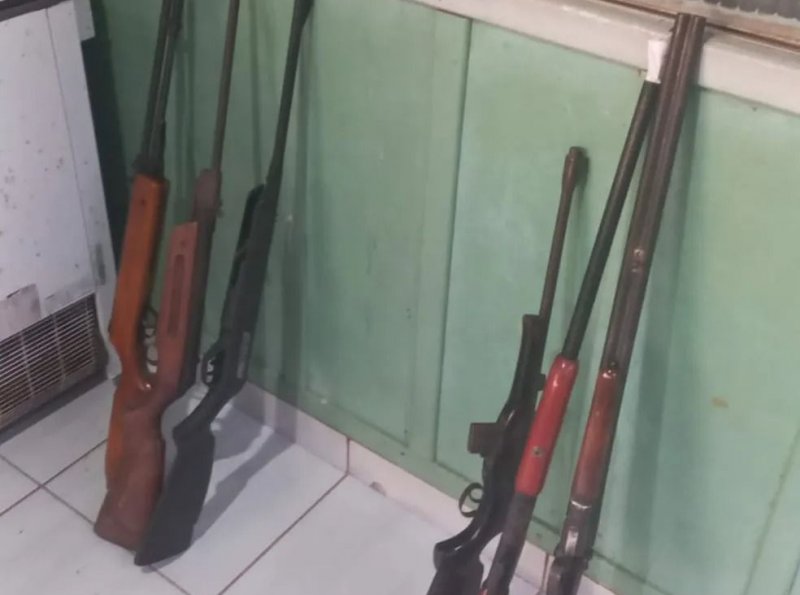 ‘Vale das Armas’: PF descobre fábrica ilegal de armas em Vale do Anari