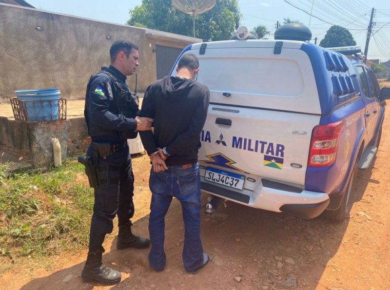 Foragido Recapturado no Bairro Jorge Teixeira em Ji-Paraná