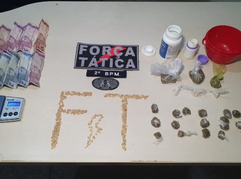 PM fecha boca de fumo que estava aterrorizando o bairro Cafezinho, em Ji-Paraná