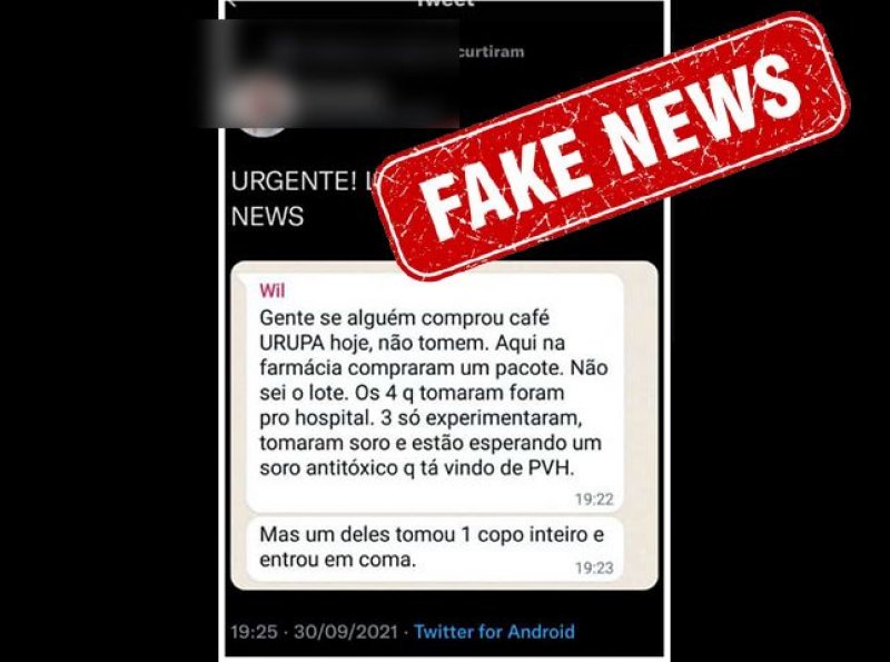 FAKE NEWS - Nota de esclarecimento desmente boato do Botulismo, em Ji-Paraná