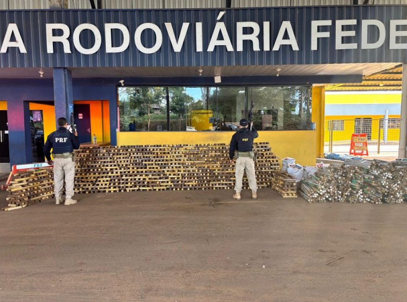 PRF realiza maior apreensão de drogas de sua história em Rondônia